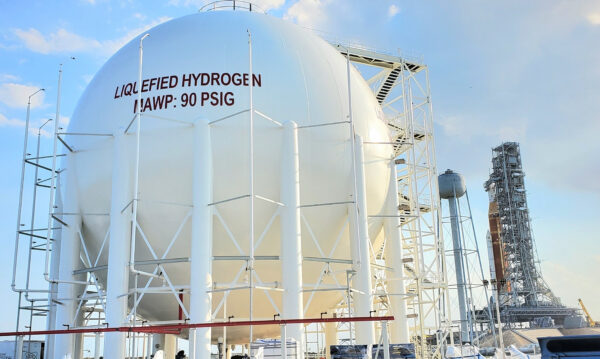 1.25M Gallon Double Wall LH2 Sphere