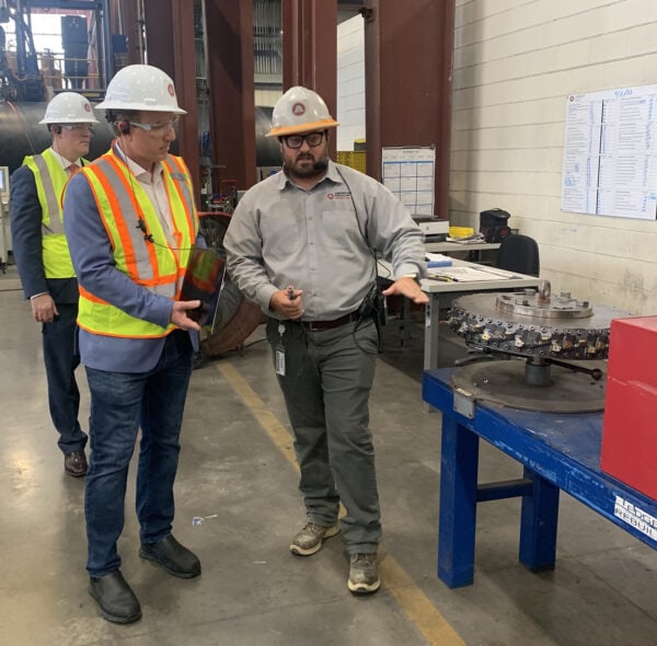 Representative Fallon visits American SpiralWeld