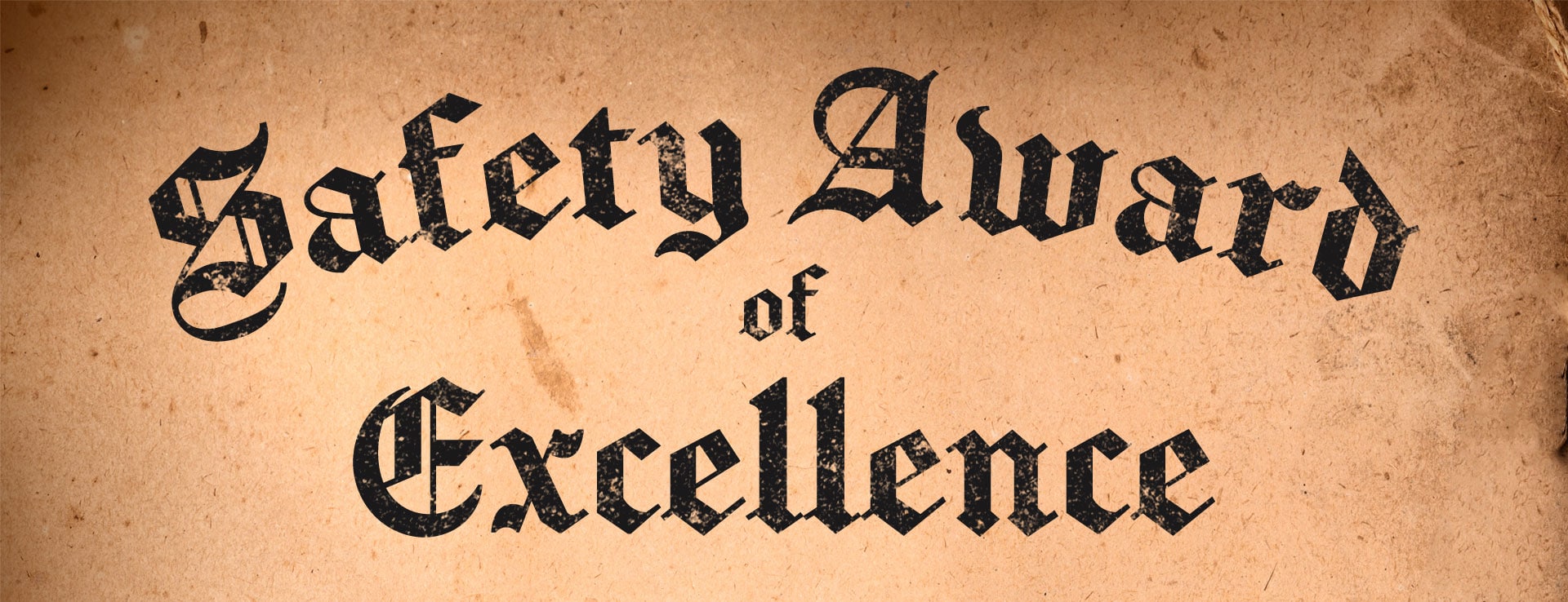 Safety Award of Excellence