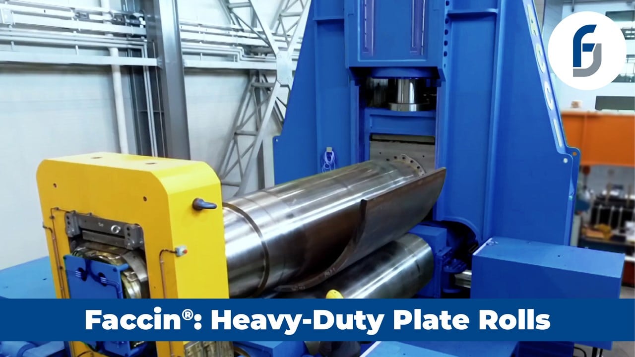 FACCIN Heavy-Duty Plate Rolls