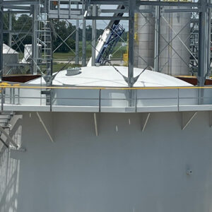 Two API 650 Wet Seal Gasholders