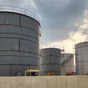 EV Battery Chemical Plant Tank Farm