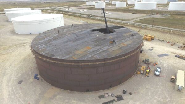 Guernsey Field Erected Tank