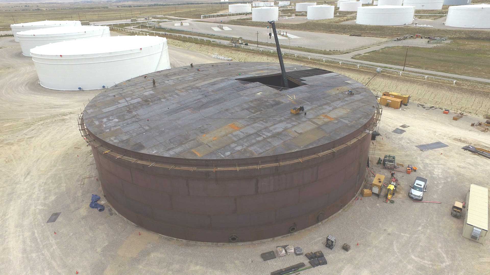 Guernsey Field Erected Tank