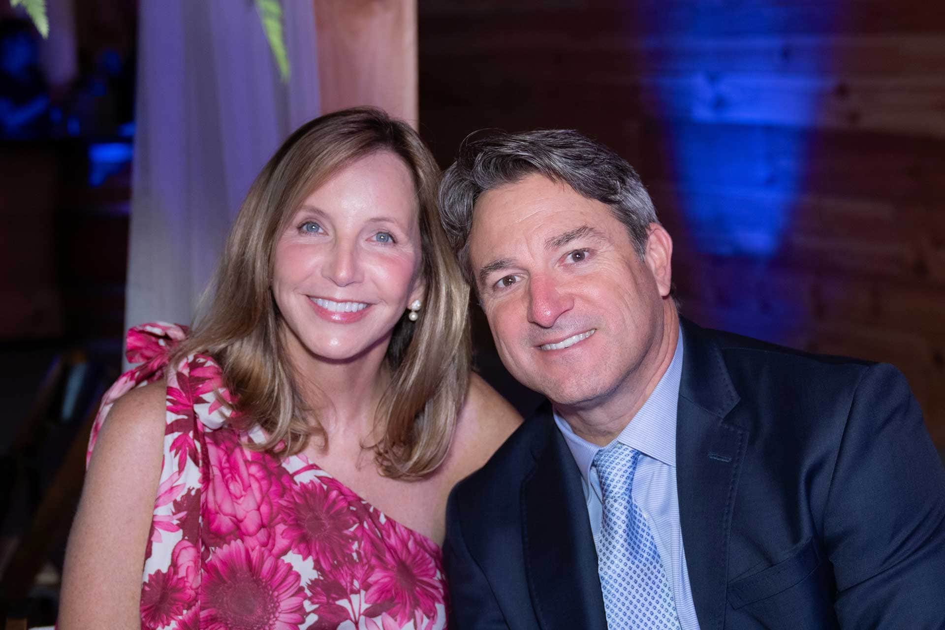 Jon Ward (right) with Shannon Ward (left)