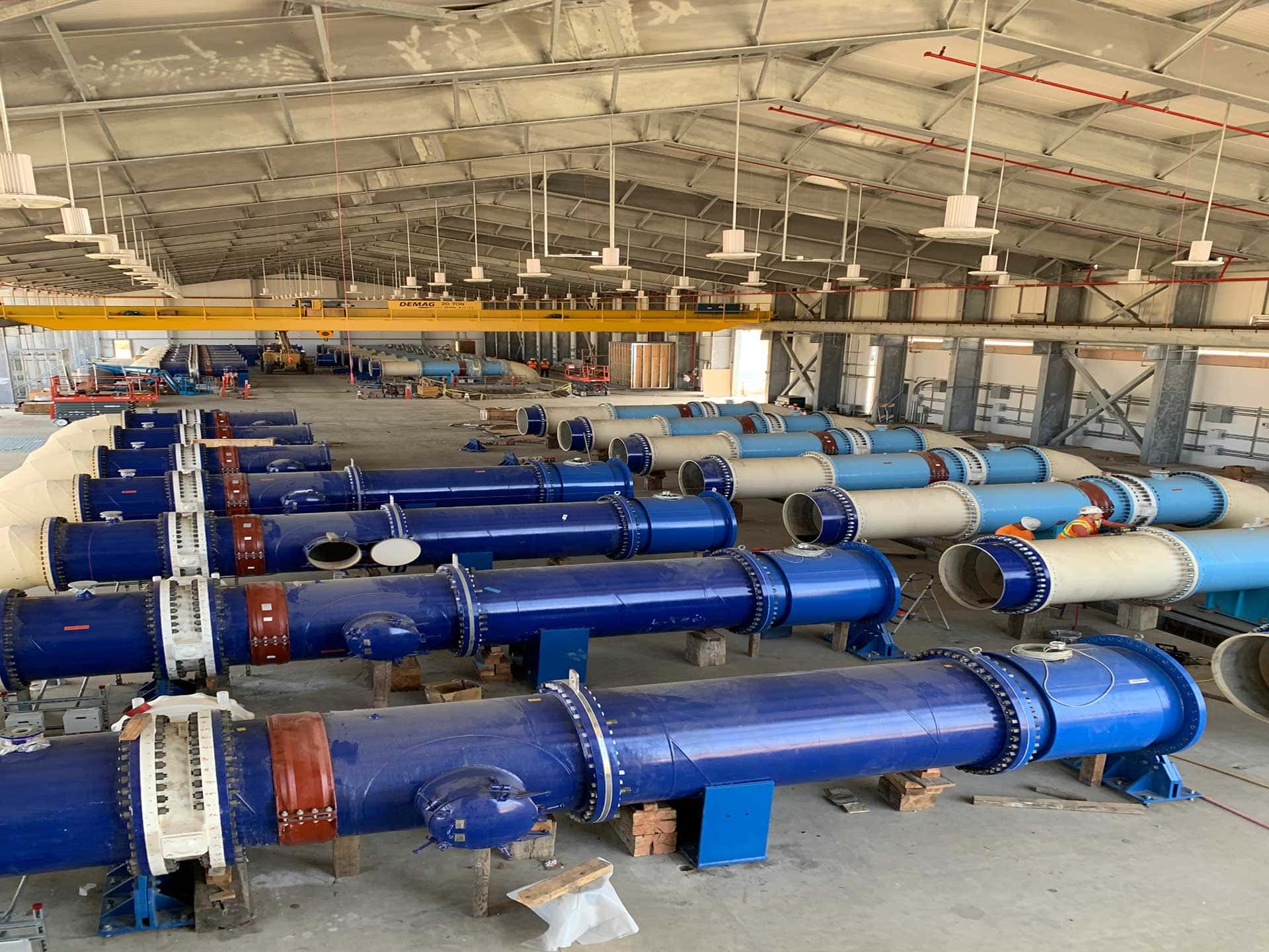 Los Angeles Reservoir UV Disinfection Facility