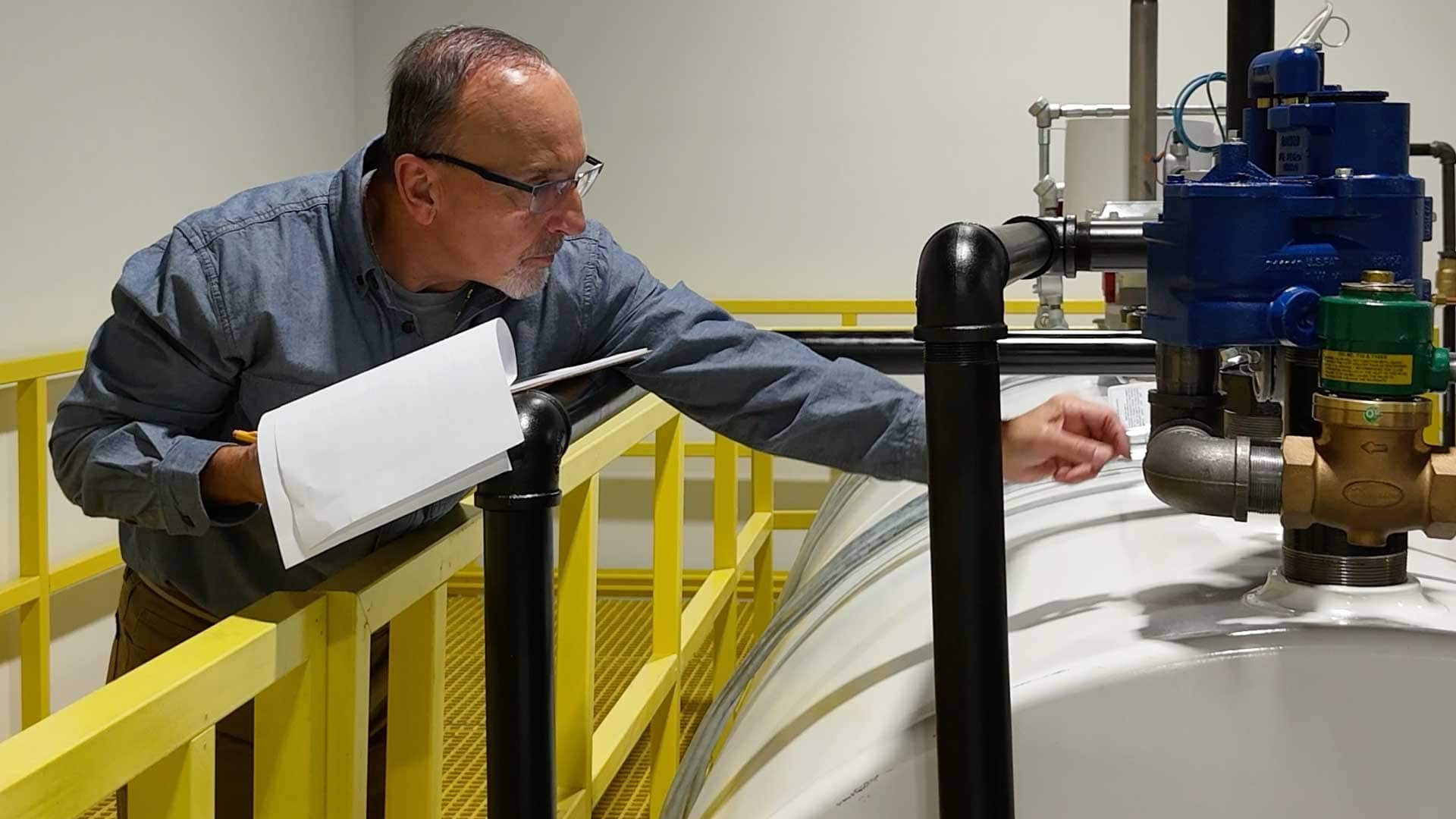 SP001 Annual Inspection of Tank Components